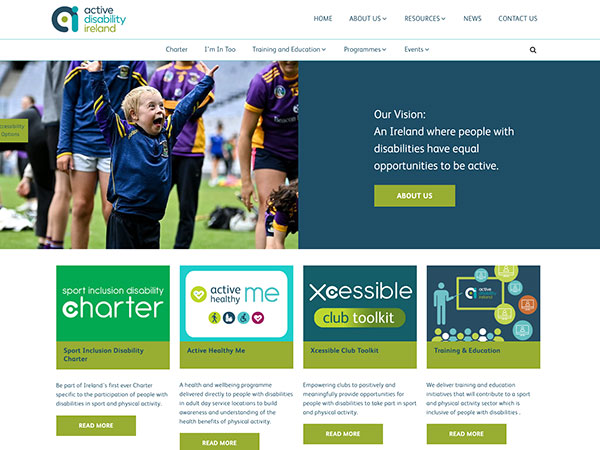 Charity web design